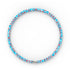 Azzurro | Silver | Millefiori Wrap